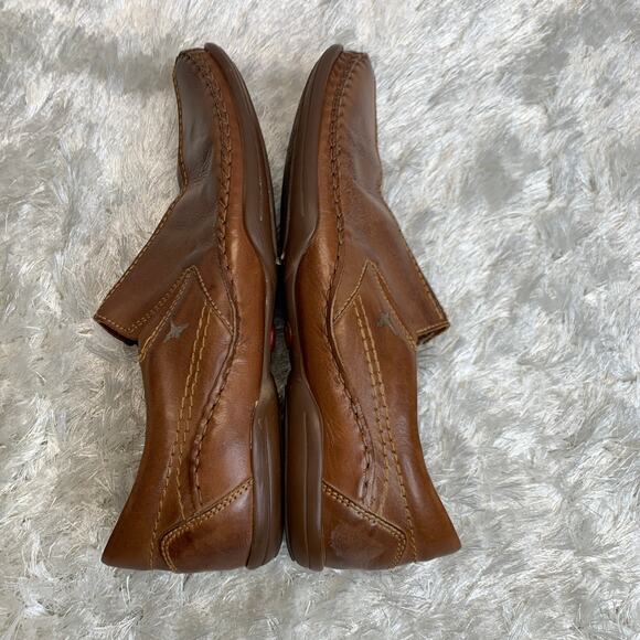 abeo Brown Loafers Slip On Leather Sz 44 - Picture 11 of 11